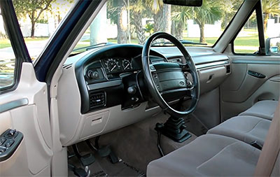 Ford F-Series 9th generation interior