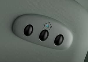 HomeLink Garage Door Opener Buttons on Ford